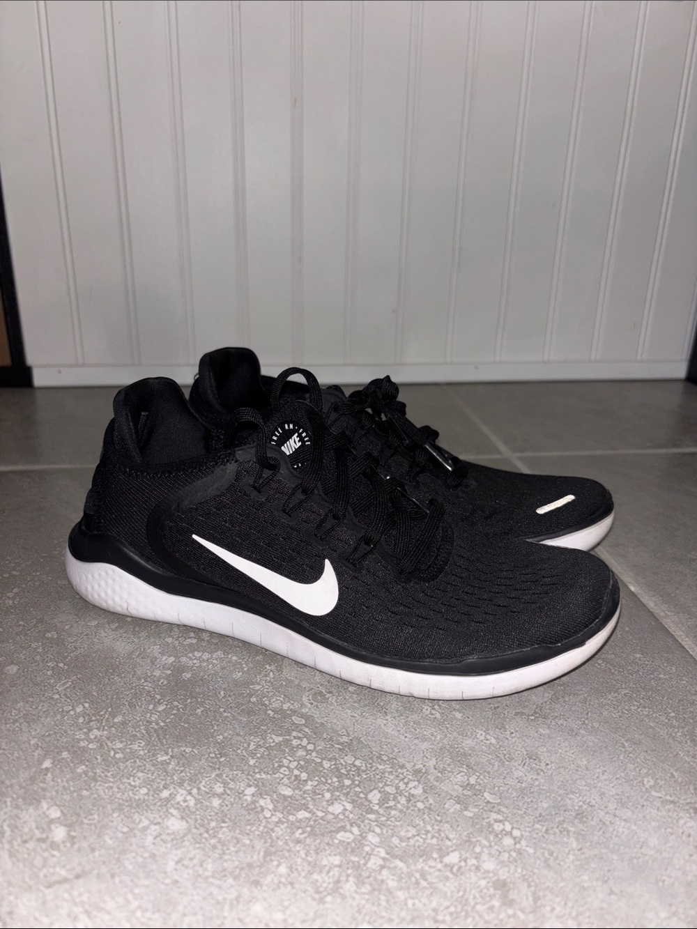 Nike Free RN 2018 Running Shoes Black  7